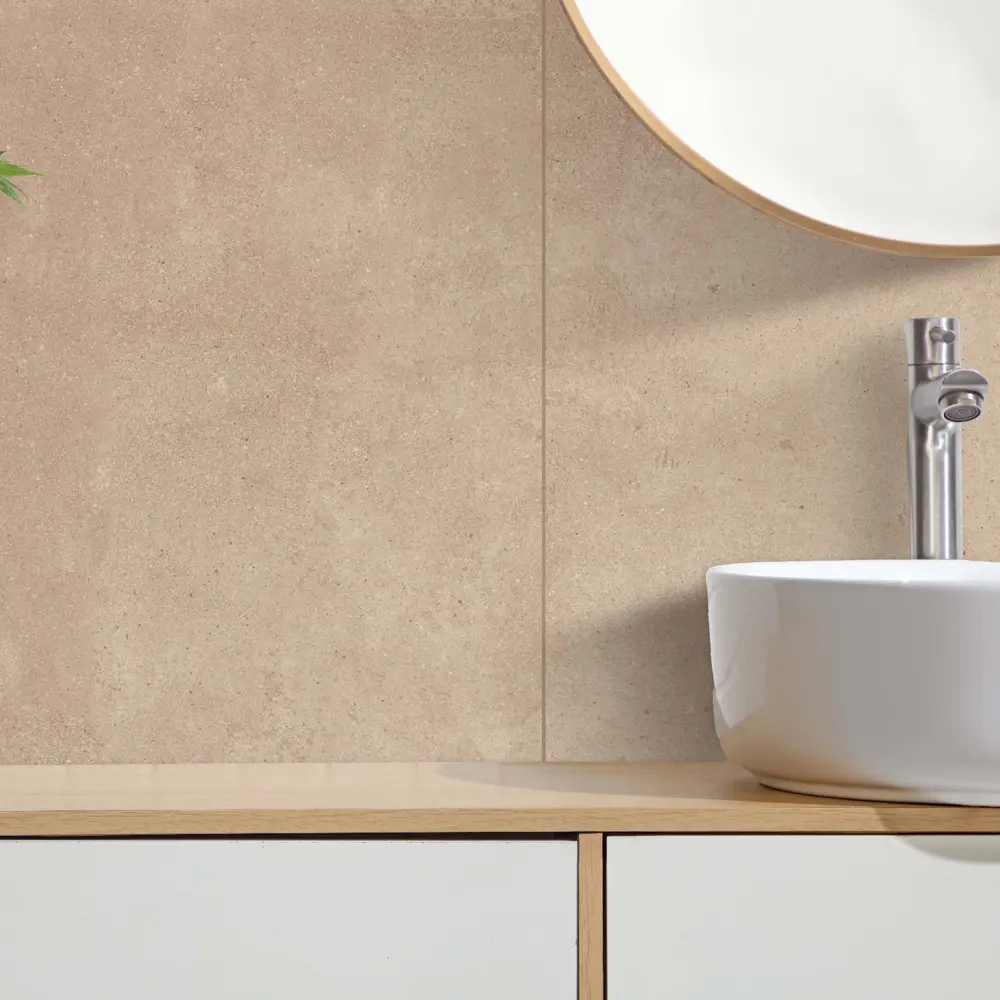 Глазурованный керамогранит Estima UN05 60x120 см 1.44 м² неполированный цвет бежевый Underground STLM-2208698