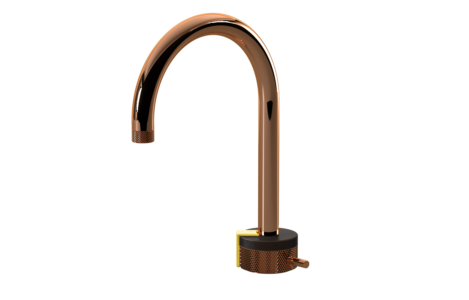 E-11502-R1OB-L2BB-RG Однорычажный прогрессивный смеситель для раковины - излив 16см GRAFF MOD+