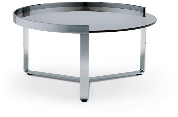 MisuraEmme Круглый журнальный столик из стали и стекла Atelier sun-id-1380414 - Вид №2