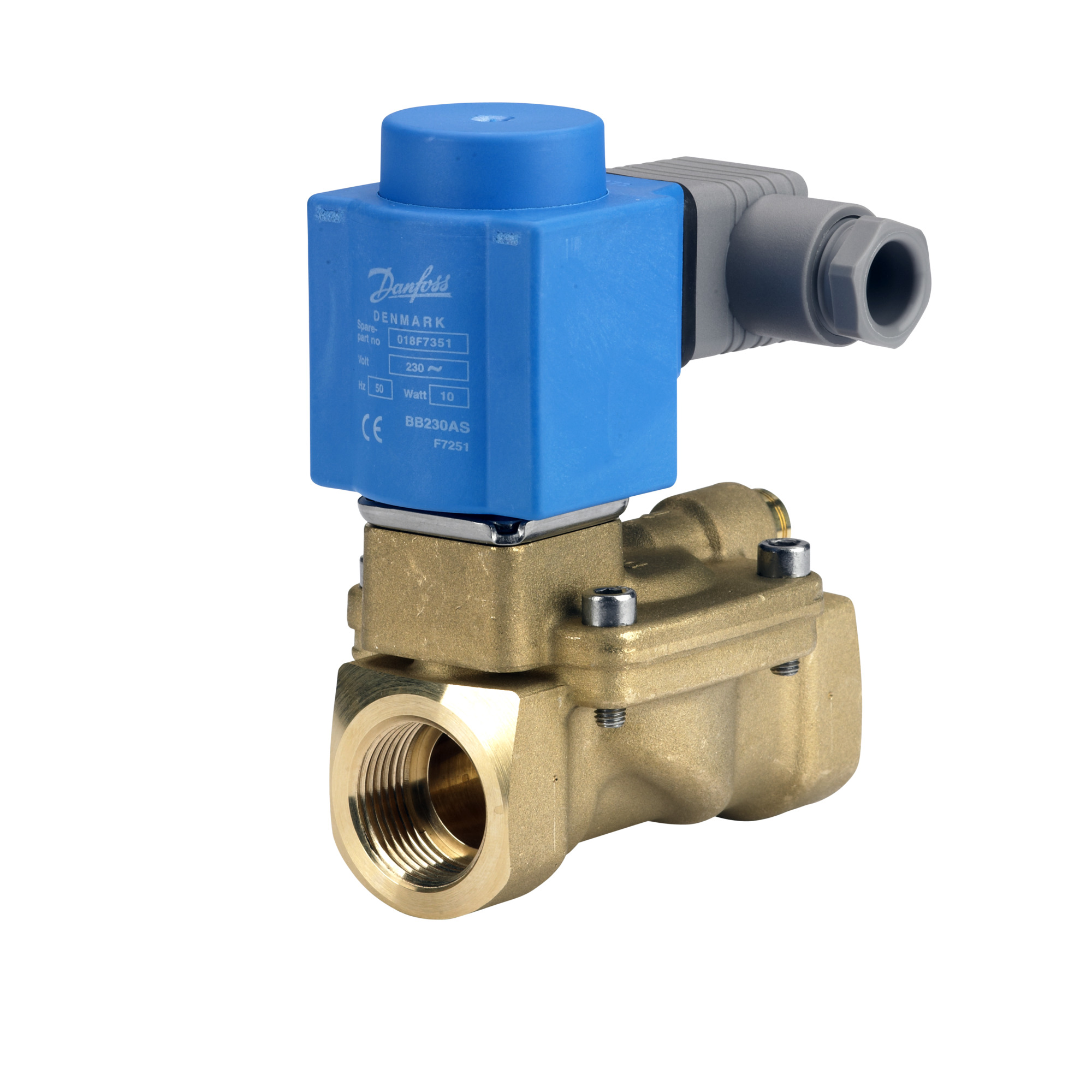Danfoss EV220B — двухходовые электромагнитные клапаны для общей промышленности Клапан электромагнитный EV220B 032U7152  - Вид №32
