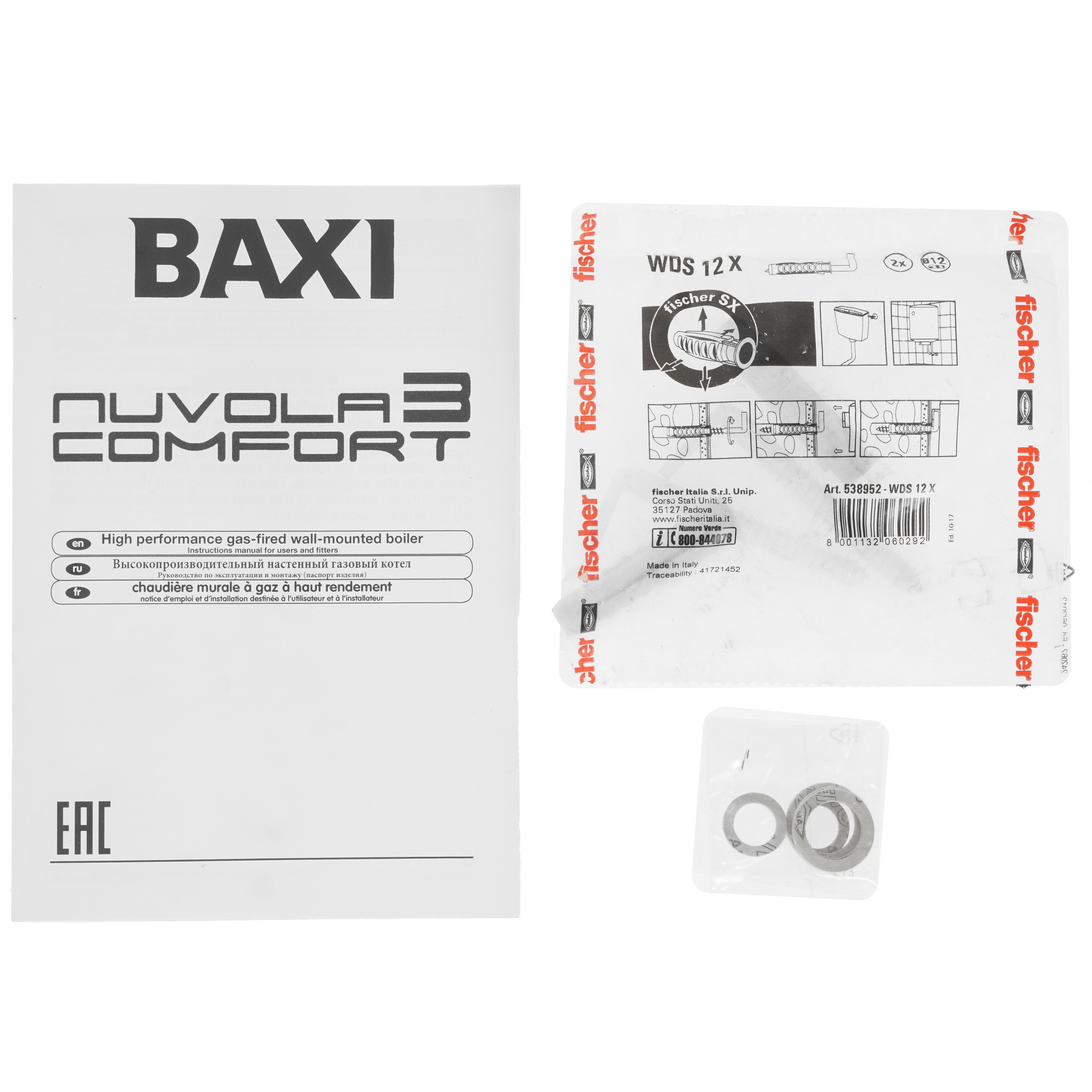 9966074 Газовый котел Baxi NUVOLA-3 Comfort 240 F настенный STDN-0130324 - Вид №8