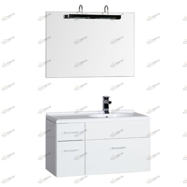 Комплект мебели Aquanet Данте 85 R белый 00164816