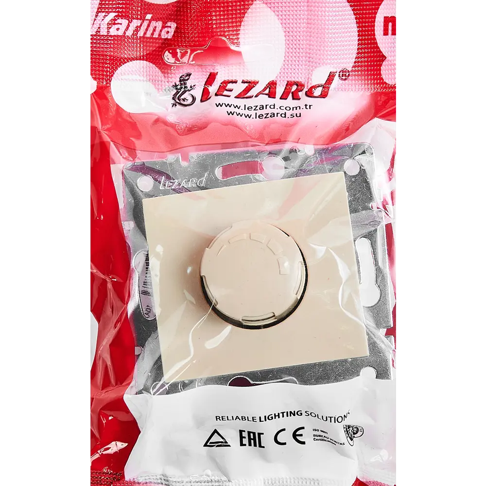 Диммер Lezard Karina 800 Вт цвет кремовый 84410685 STLM-2197248 - Вид №5
