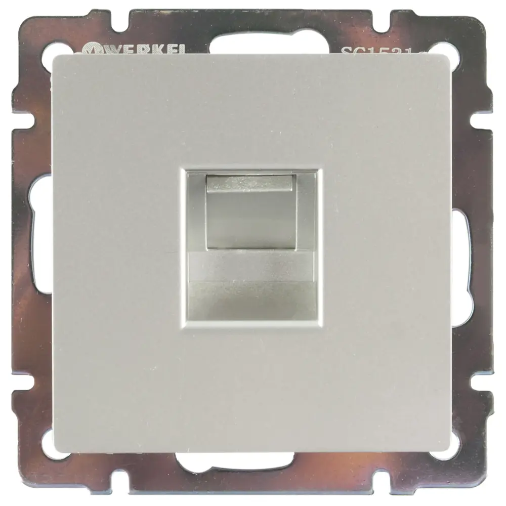 Сетевая розетка WERKEL RJ-45 для скрытого монтажа 17782176