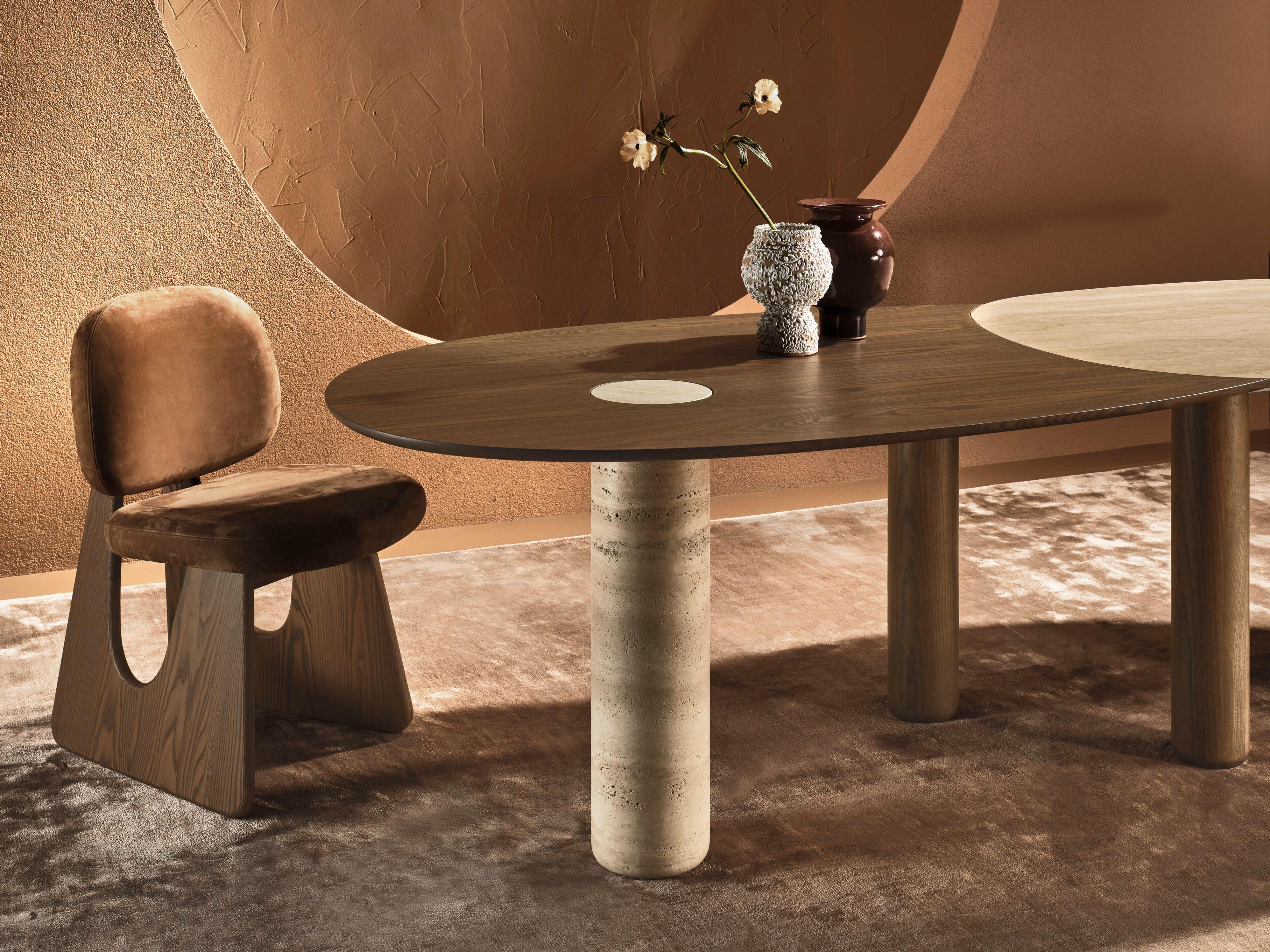 Деревянный и мраморный обеденный стол Naturedesign Главная ARCH-00089251 - Вид №8