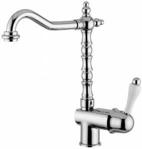 Rubinetteria Giulini Смеситель для кухни, однорычажный, с поворотным изливом Pragamix - pragamix crystal 7520