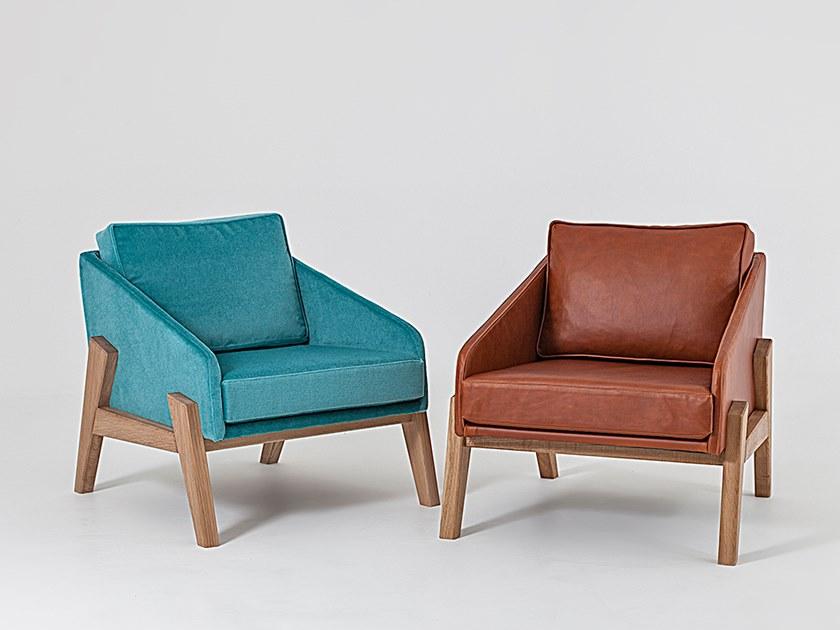 Liqui Contracts Кожаное кресло с подлокотниками Cooper sun-id-1449851 - Вид №1