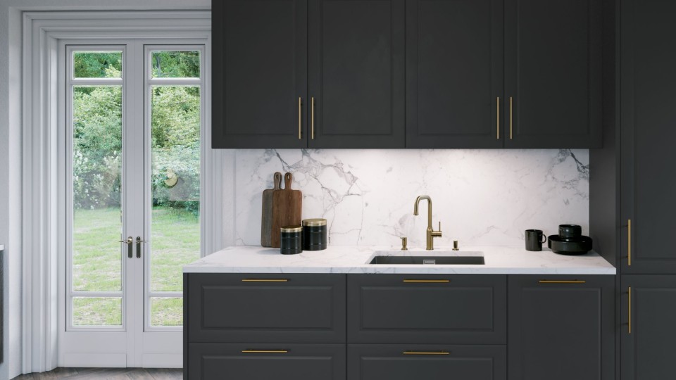 523442 Кухонная мойка Blanco Subline 700-U антрацит  Blanco Subline Антрацит - Вид №4