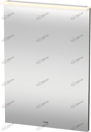 XL749205151 Зеркало с подсветкой X-Large #XL7492 600 x 36/105 мм Сосна коричневая, декор Duravit