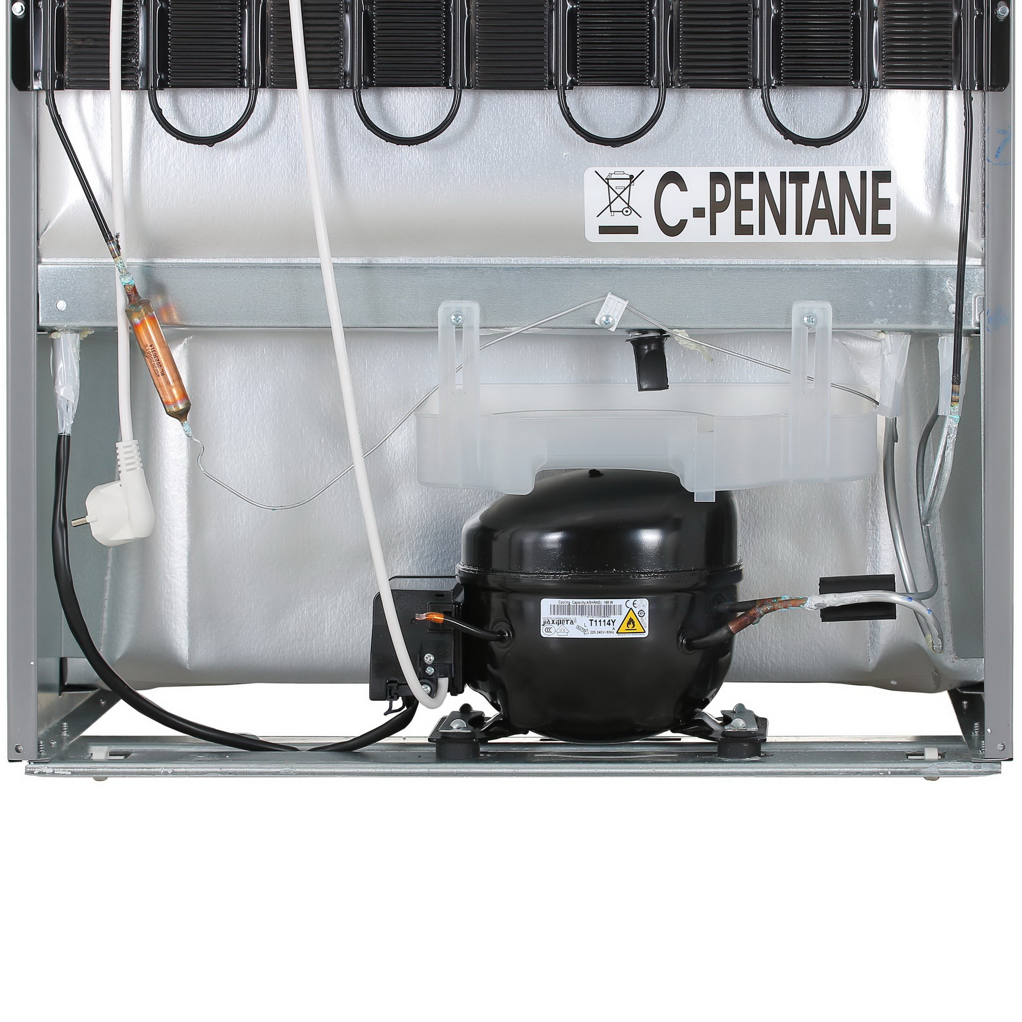 9027545 Холодильник с морозильником   Hotpoint HT 5200 S серый STDN-0037649 - Вид №11