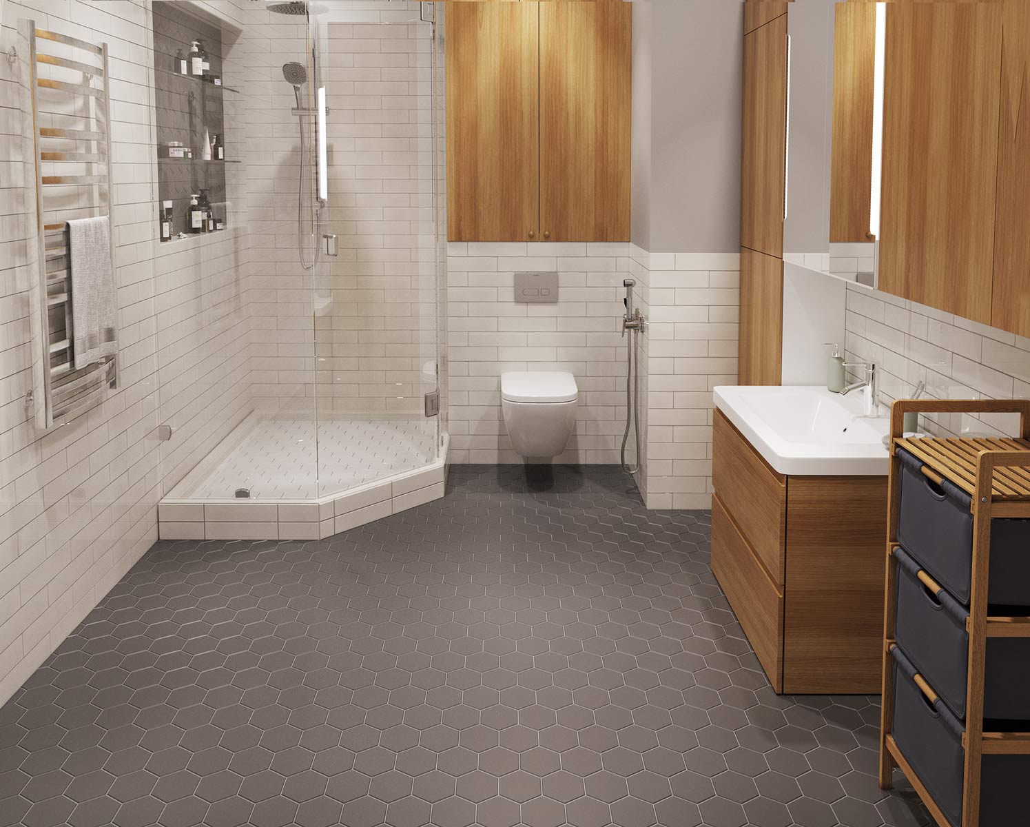 Геометрия серого: мозаика для вдохновения STP-ST228 INCOLOR Geometry - Вид №1