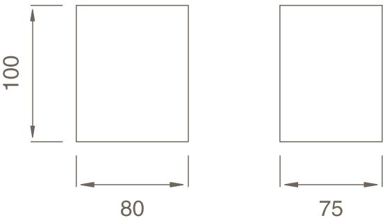 Ceadesign Отдельностоящий держатель зубных щеток из нержавеющей стали Duet - accessori Det 95 - Вид №1