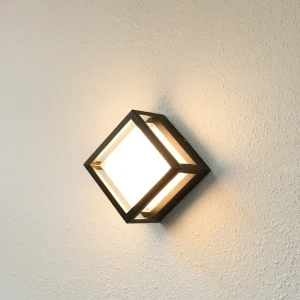 Светильник настенный уличный светодиодный влагозащищенный Duwi Nuovo 24375 5 IP54 цвет освещения теплый белый цвет черный