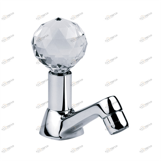 Кран для раковины ½" JOERGER Florale Crystal 600.10.400.000-AA