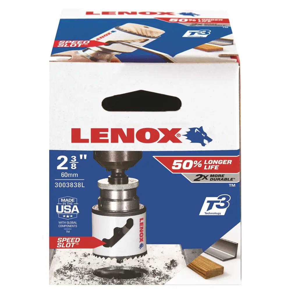 Коронка  по стали биметаллическая Lenox M42 60 мм STLM-2153697 - Вид №2