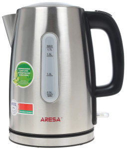 1206286 Электрочайник Aresa AR-3437 серебристый