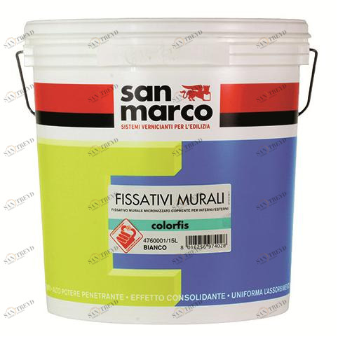 San Marco Покрытие микронизированный фиксатор стен для экстерьера и интерьера  4760001 