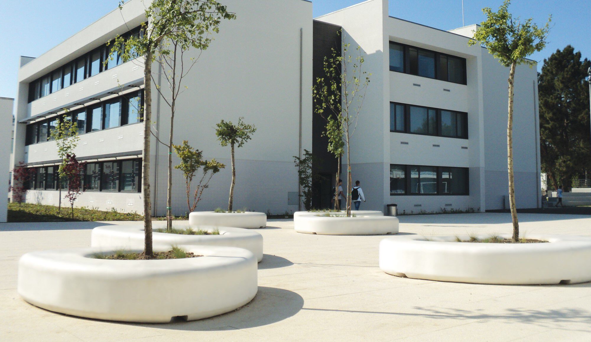 Низкая бетонная плантатор amop Cell_Forms ARCH-00012061 - Вид №1