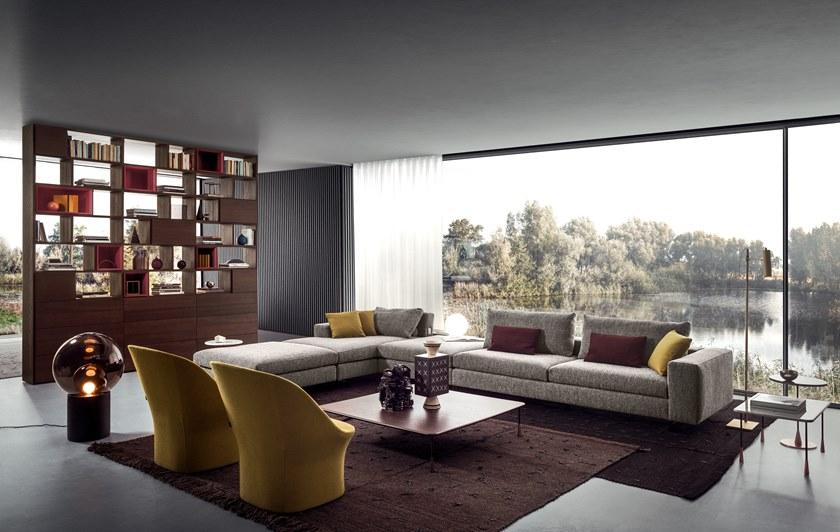 PIANCA Секционный раскладывающийся кожаный диван sun-id-1502182 - Вид №1