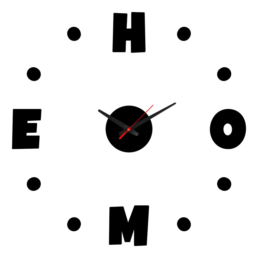 Часы настенные Постер-лайн 70806 ø80 см цвет черный STLM-2066912