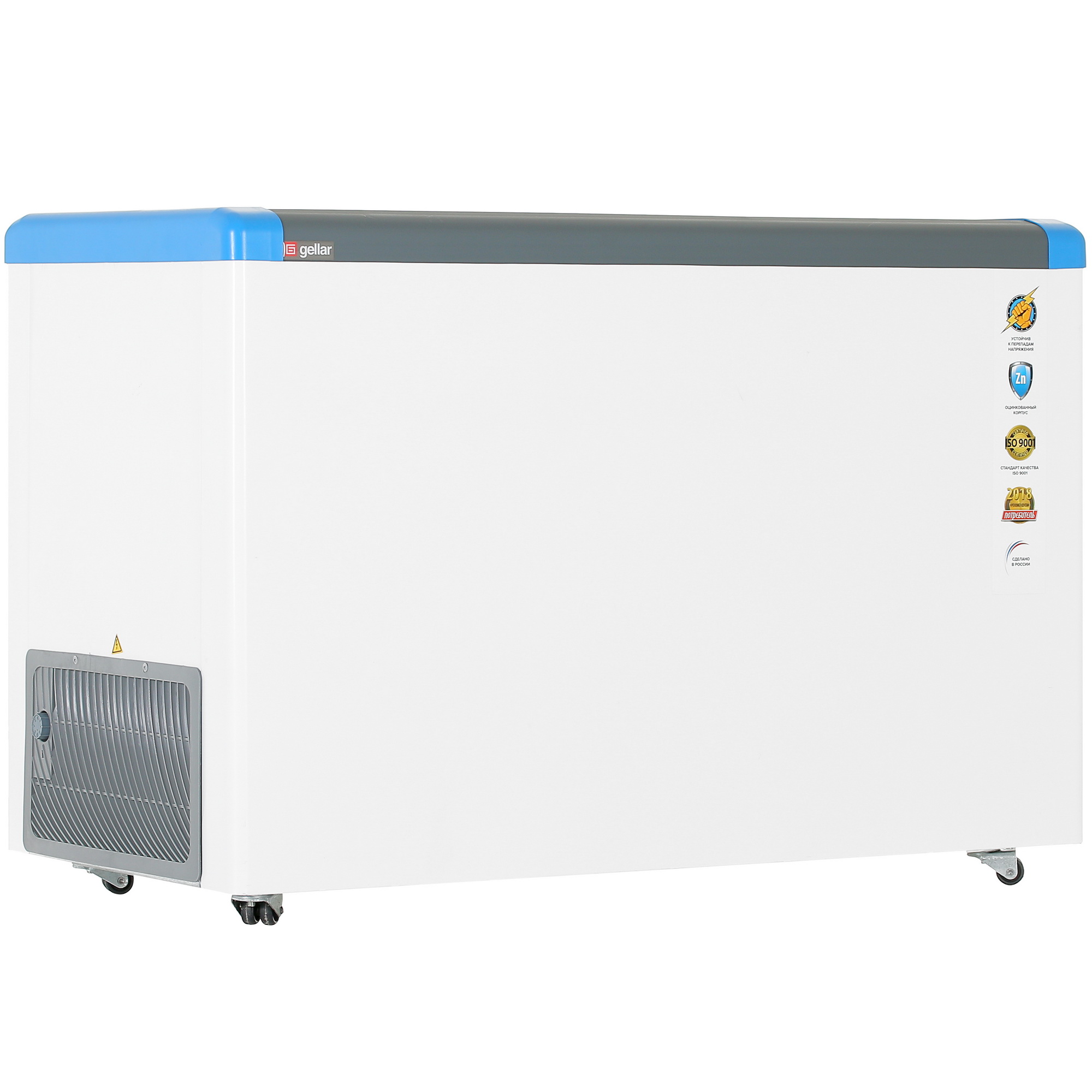 1109645 Морозильный ларь Frostor Gellar FG 400 С белый, синий STDN-0120030