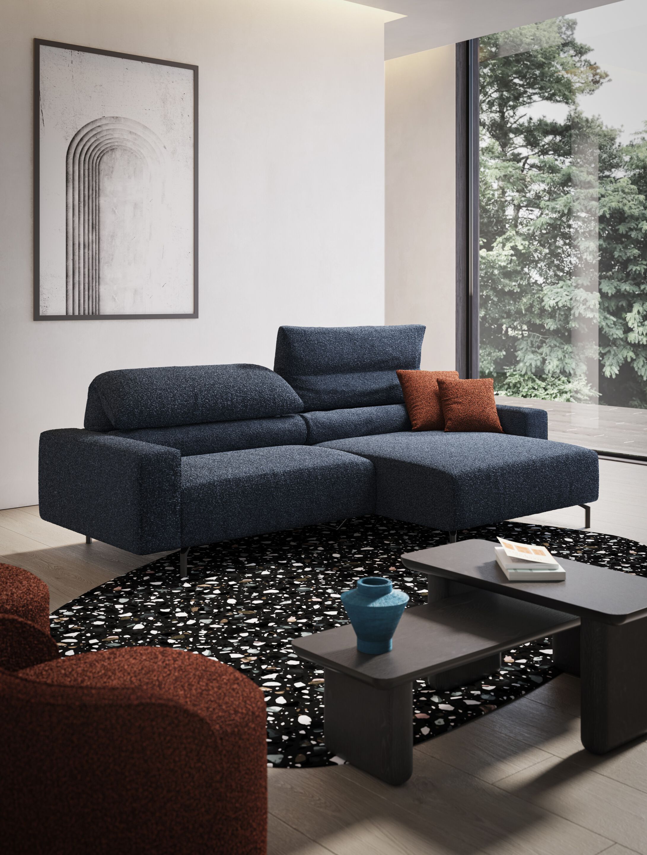 Секционный диван из ткани Liu Jo Living Collection ARCH-00083484 - Вид №12