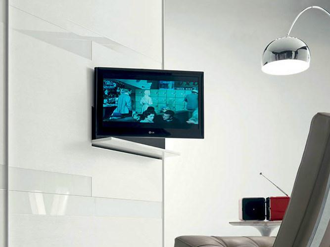 Fimar Лакированный шкаф с раздвижными дверцами и встроенным телевизором sun-id-1379538 - Вид №4