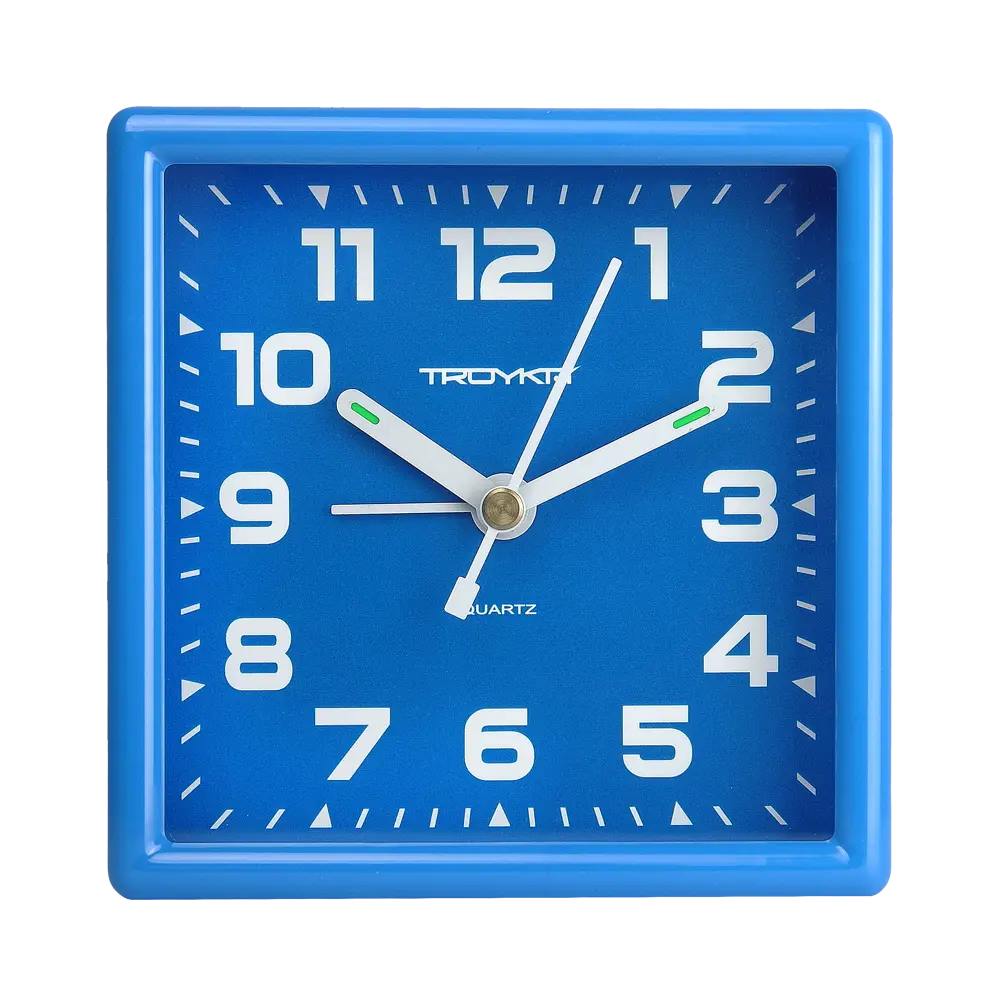 Будильник Troykatime цвет синий STLM-2114584