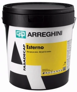 CAP ARREGHINI Матовая краска для экстерьера Fasadecap