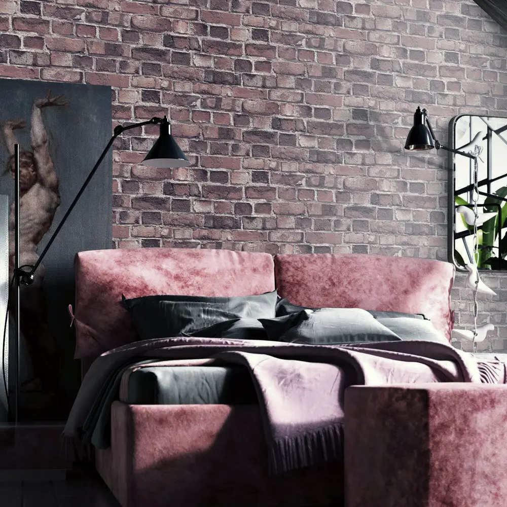 Обои флизелиновые Erismann TREND коричневые 1.06 м 4557-4 STLM-2023073 - Вид №2