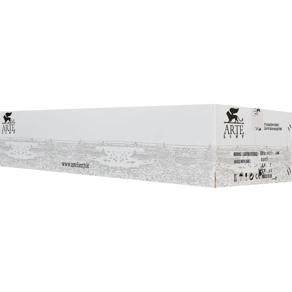 Люстра потолочная Arte Lamp Merope 6 ламп цвет черный STLM-2126727 - Вид №7