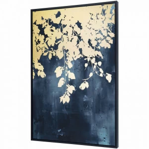 Панно интерьерное с золотой фольгой 90х60 см сине-золотое Tomas Stern TOMAS STERN  00-3872657 Золото;синий;разноцветный