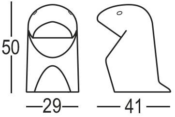 Plust Светящаяся скульптура Marmotta sun-id-1482708 - Вид №1
