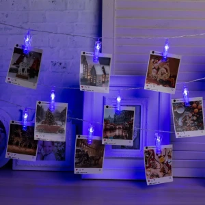 90641506 Электрогирлянда комнатная Luazon lighting 4445723 нить 4.5 м 20 ламп бесцветный 1 режим работы STLM-0954278