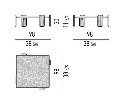 Открытый журнальный столик Minotti ARCH-00121032 - Вид №3