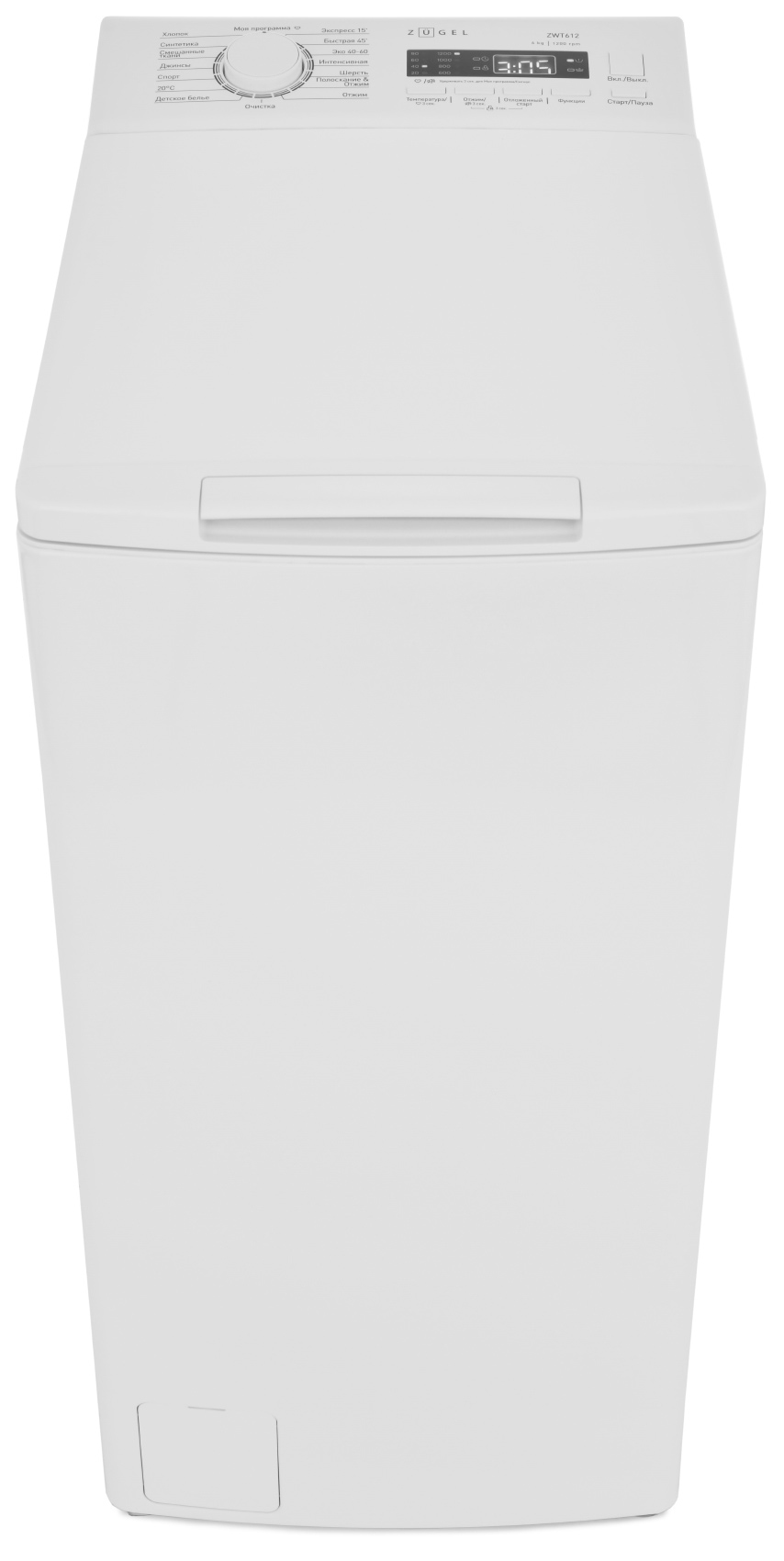 9982986 Стиральная машина ZUGEL ZWT612 белый STDN-0060224 - Вид №2