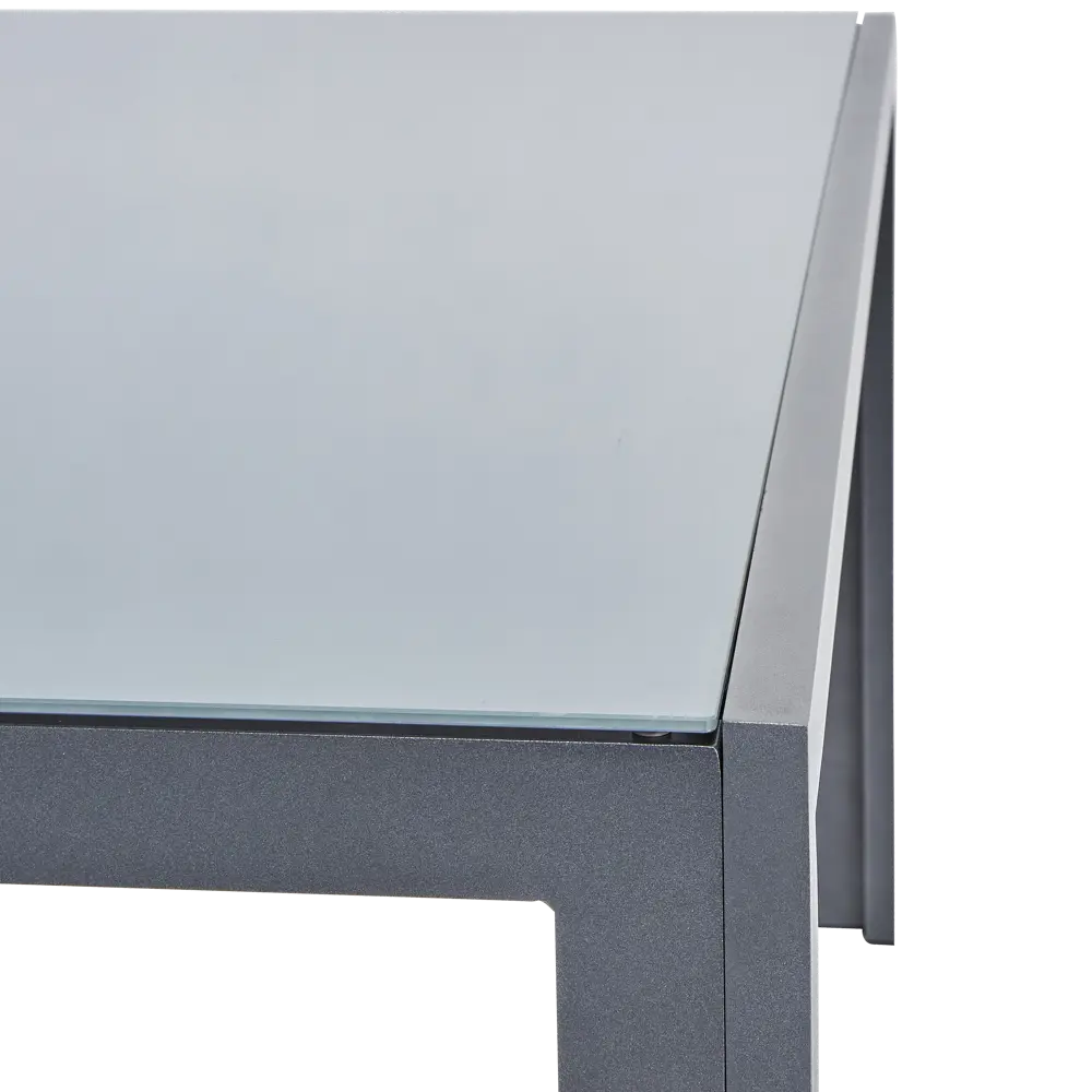 Стол садовый NATERIAL Lyra II с алюминиевой рамой и стеклянной столешницей 84494093 STLM-0960106 - Вид №5