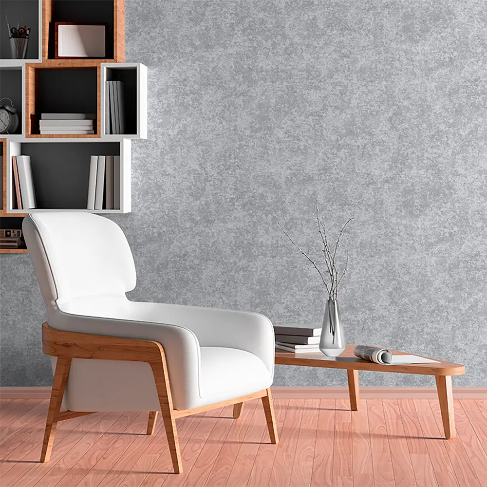 Обои флизелиновые Anturage Fabric серые 1.06 м 168512-09 84038988 STLM-2107805 - Вид №2