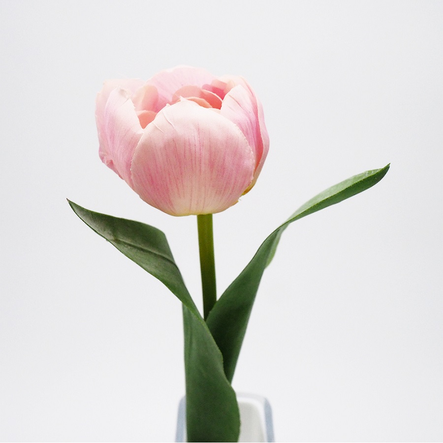 Розовые искусственные тюльпаны для интерьера букет 3 цветка 36 см Mr Plant 262020 - Вид №1