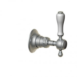 19.578 Накладка для скрытого клапана и переключатель с фарфоровой ручкой HORUS Range Julia Victoria