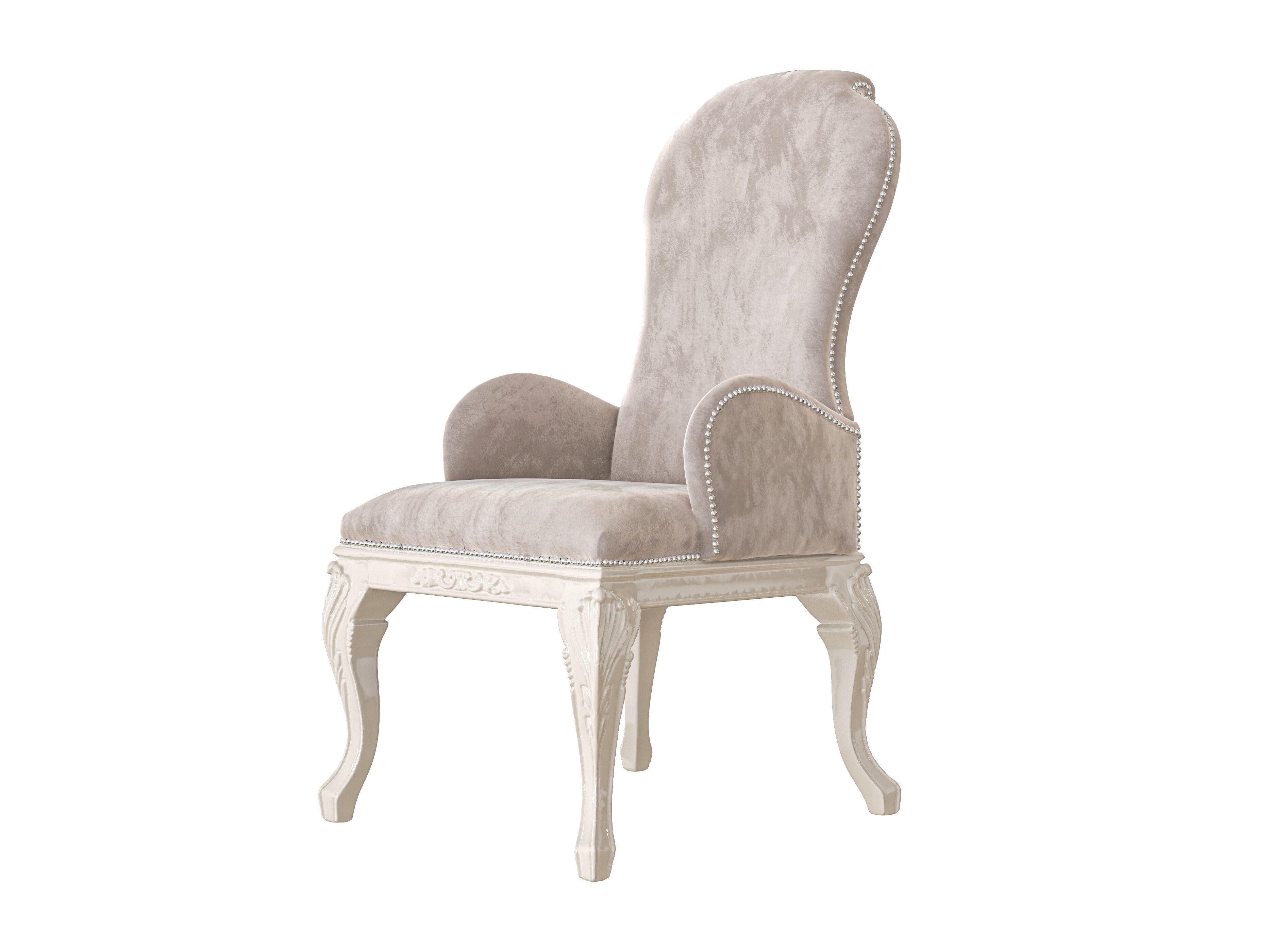 Бархатный стул с подлокотниками Modenese Luxury Interiors EMPRESS ARCH-00029417 - Вид №1