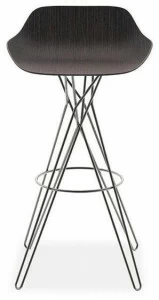 Poliform Высокий табурет на жердочке с подставкой для ног