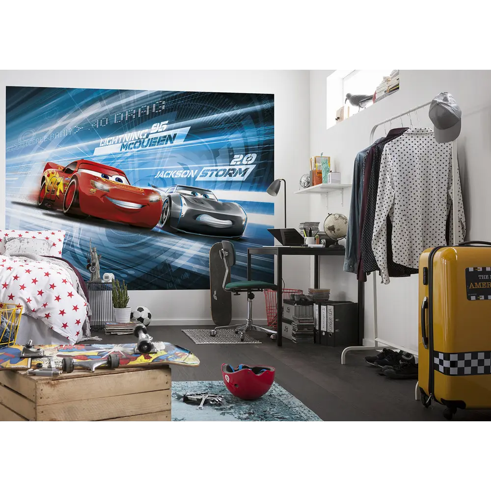 Фотообои «Тачки-3» бумажные 254x184 см 4-423 Komar Disney/Marvel/Star Wars STLM-2134964 - Вид №2