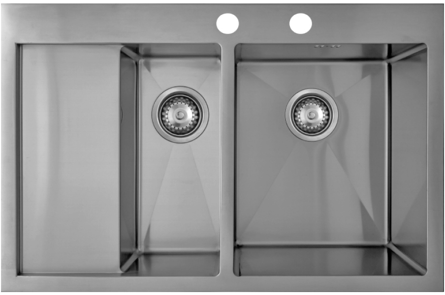 Кухонные мойки Eco Marino SMB-7851DLS.B SEAMAN