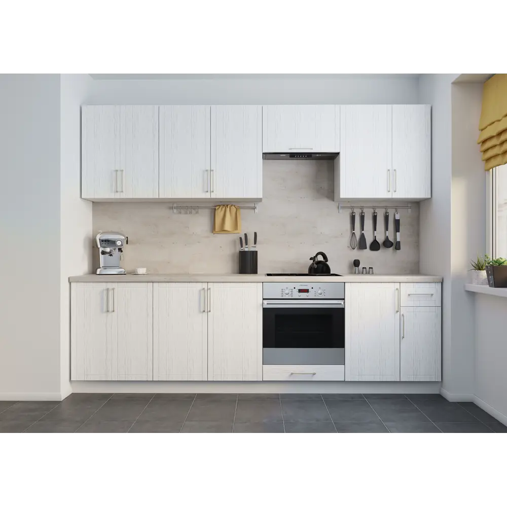 Фасад для кухонного ящика Delinia Агидель белое дерево 60x7.3 см 86844201 STLM-0865137 - Вид №3