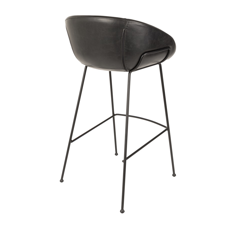 Стул барный Feston черный Zuiver 1500049 - Вид №4