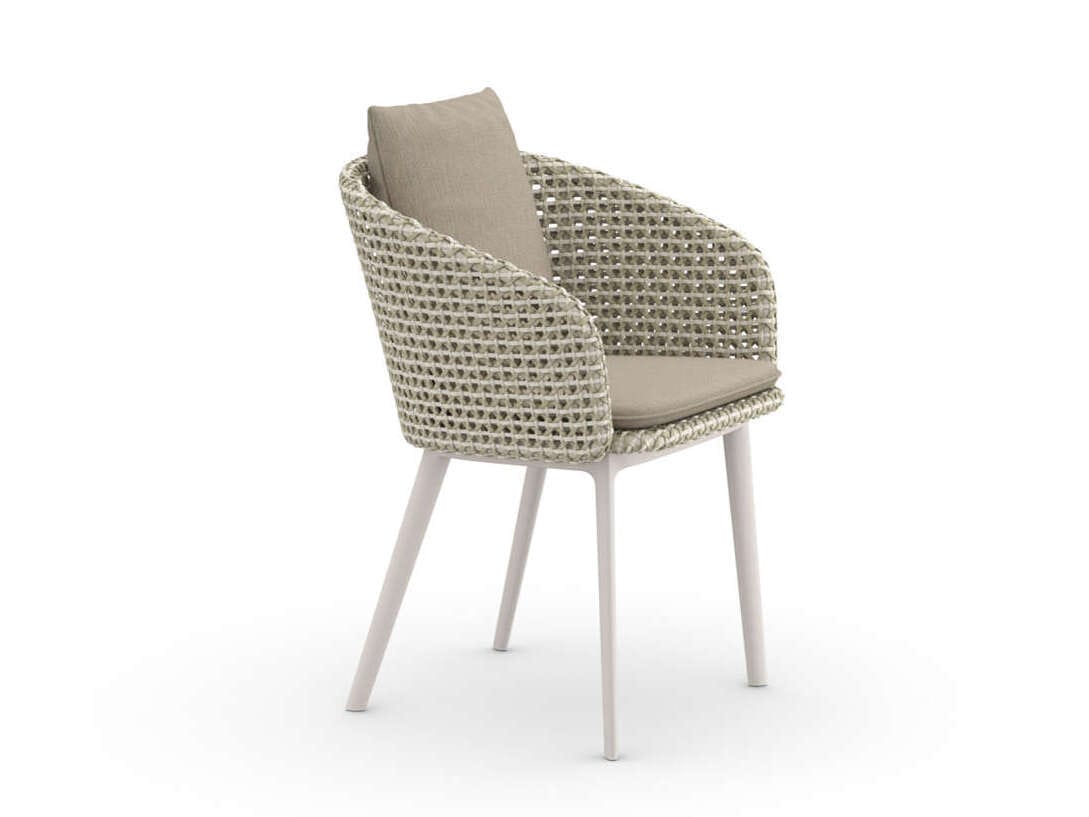 Синтетическое волокно сад стул DEDON MBRACE ALU ARCH-00000080