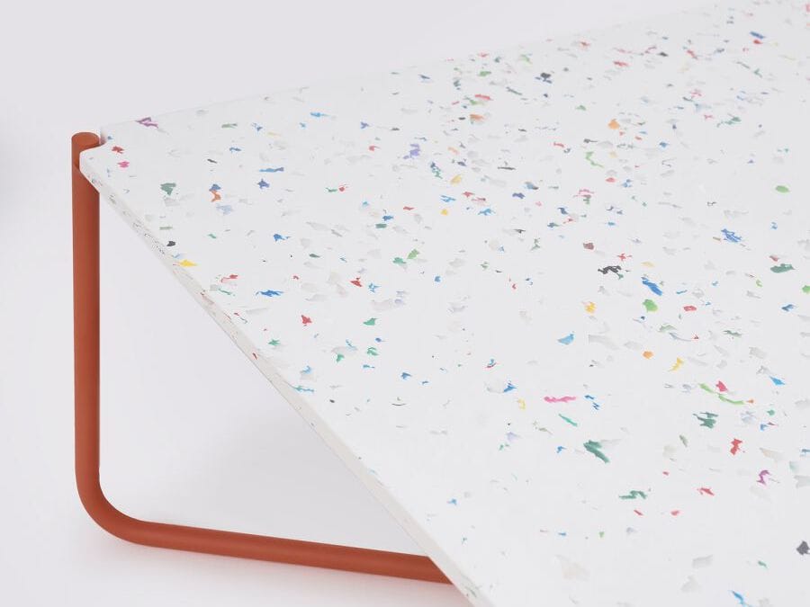 Прямоугольный журнальный столик из переработанного ПЭТ ONDARRETA Uda ARCH-00117745 - Вид №1