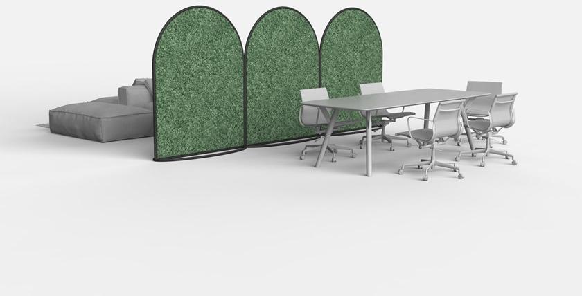 GREEN MOOD Звукопоглощающая перегородка для офиса G-line sun-id-1424614 - Вид №25