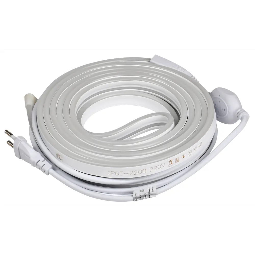 Комплект светодиодной ленты IEK Неон LSR5-2835B120 120 диод 8 Вт/м 220 В 50 мм IP65 5 м синий свет 85339497 STLM-2146364  - Вид №1